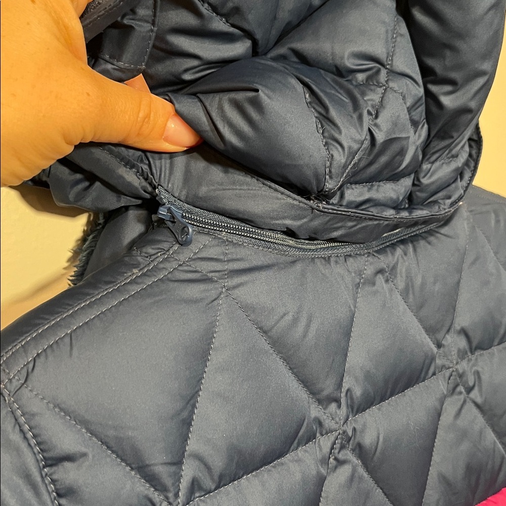 LL Bean Kids Down Puffer Sz L 14-16 - Picture 5 of 7